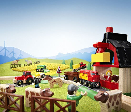 Brio - Farm Railway Set 33719