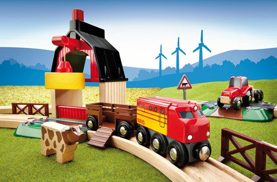 Brio - Farm Railway Set 33719