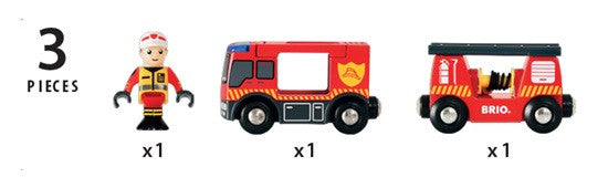 BRIO - Emergency Fire Engine 33811