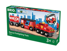 BRIO - Brio World - Rescue Firefighting Train 33844