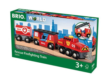 BRIO - Brio World - Rescue Firefighting Train 33844