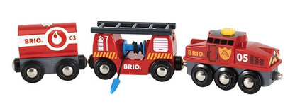 BRIO - Brio World - Rescue Firefighting Train 33844