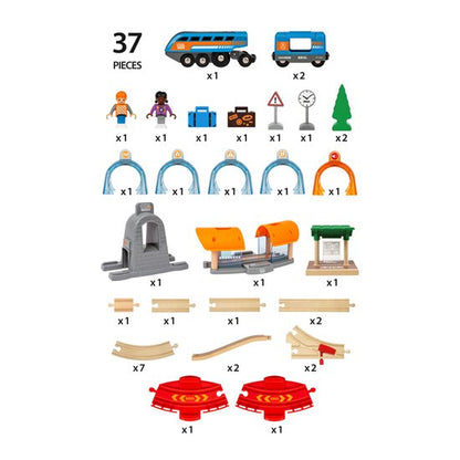 BRIO Smart Tech - Sound Action Tunnel Travel Set
