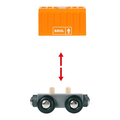BRIO Train - Three-Wagon Cargo Train