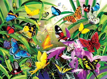 Sunsout 1000pc - Tropical Butterflies Puzzle