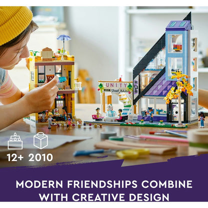 LEGO® Friends - Downtown Flower and Design Stores 41732