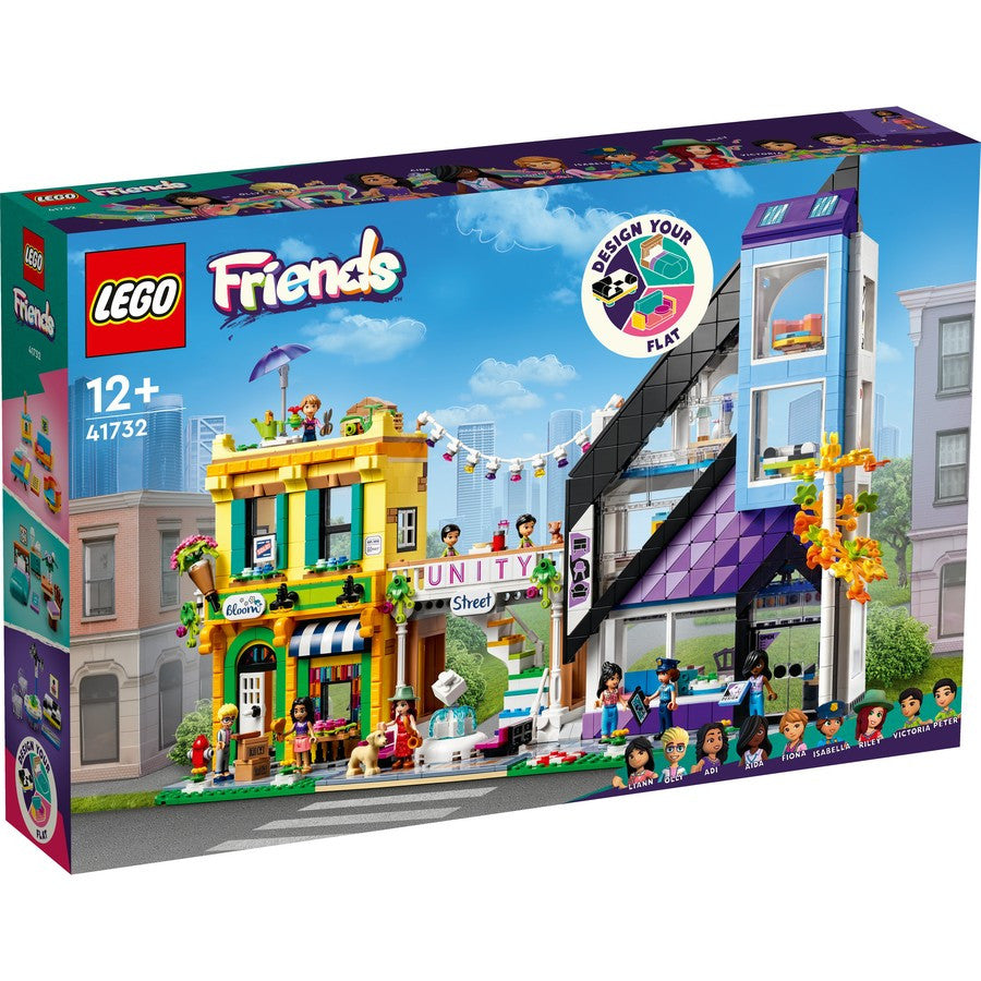 LEGO® Friends - Downtown Flower and Design Stores 41732