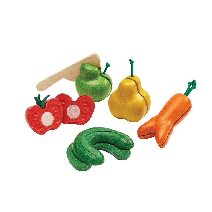 PlanToys - Wonky Fruit & Vegetables
