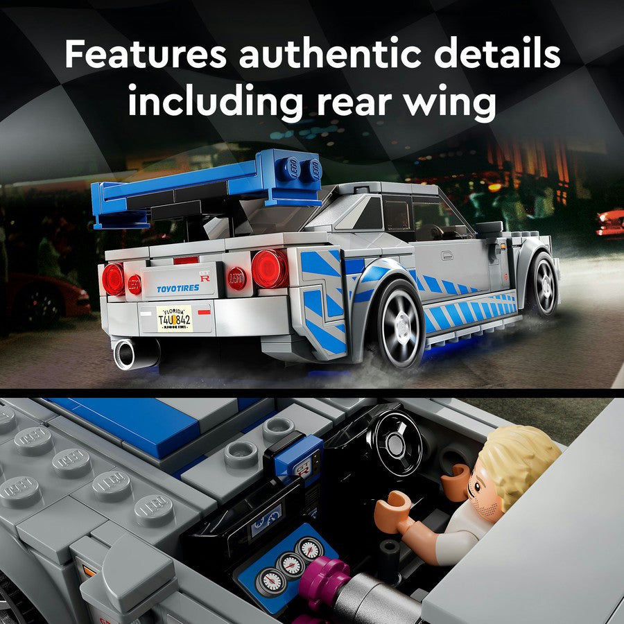 LEGO® Speed Champions - 2 Fast 2 Furious Nissan Skyline GT-R (R34) 76917