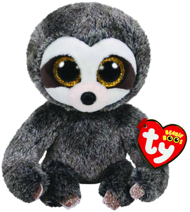 Beanie Boos Regular - Dangler the Grey Sloth