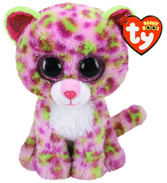 TY Beanie Boos Regular - Lainey Pink Leopard