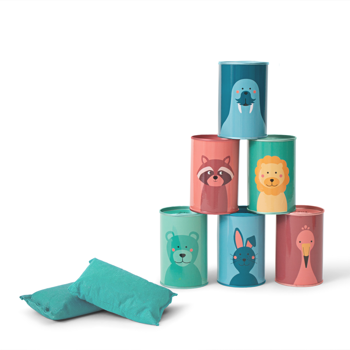 BS Toys Tin Throwing Game – Wildlife