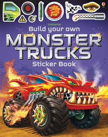 Usborne - Build Your Own Monster Trucks Sticker Book