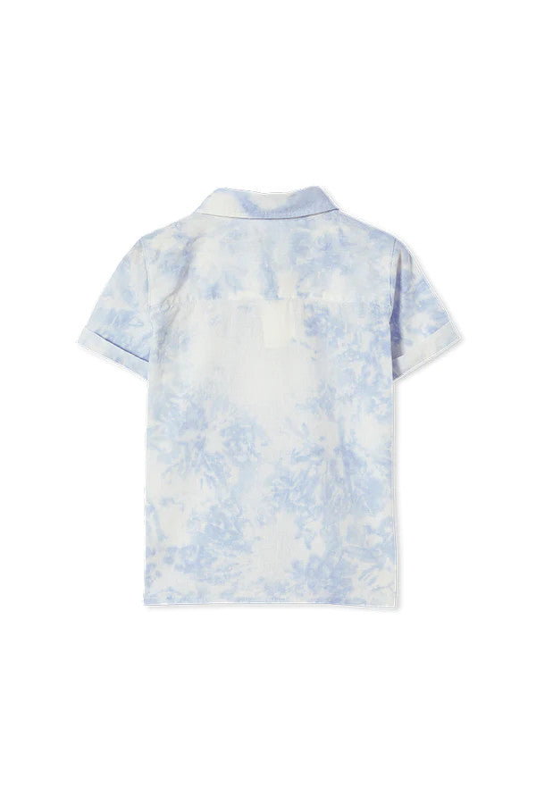 Tie Dye Linen Shirt