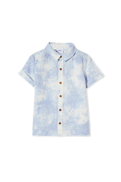 Tie Dye Linen Shirt