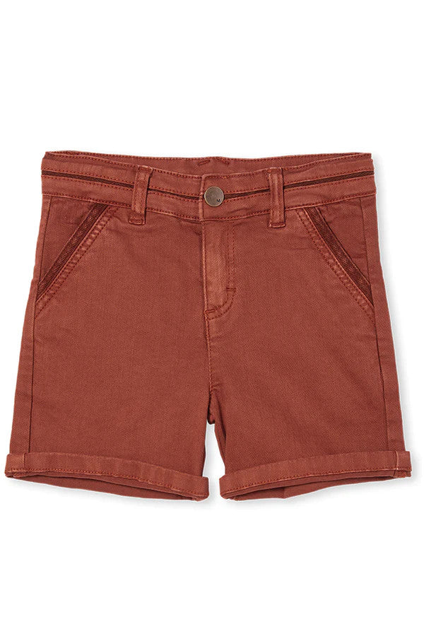 Copper Chino Shorts