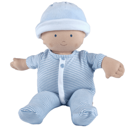 Bonikka - Blue Cherub Baby Boy Soft Doll