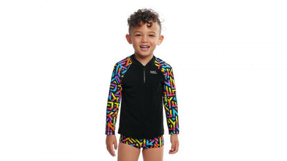 Funky Trunks - Toddler Boy's Zippy Rash Vest - Brand Galaxy