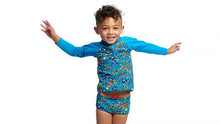 Funky Trunks - Toddler Boy's Zippy Rash Vest - Beep Beep