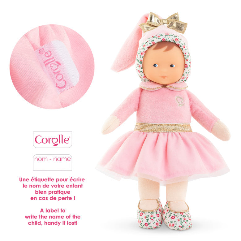 Corolle Mon Doudou - Miss Ballerine Rose Grenadine Doll 25cm