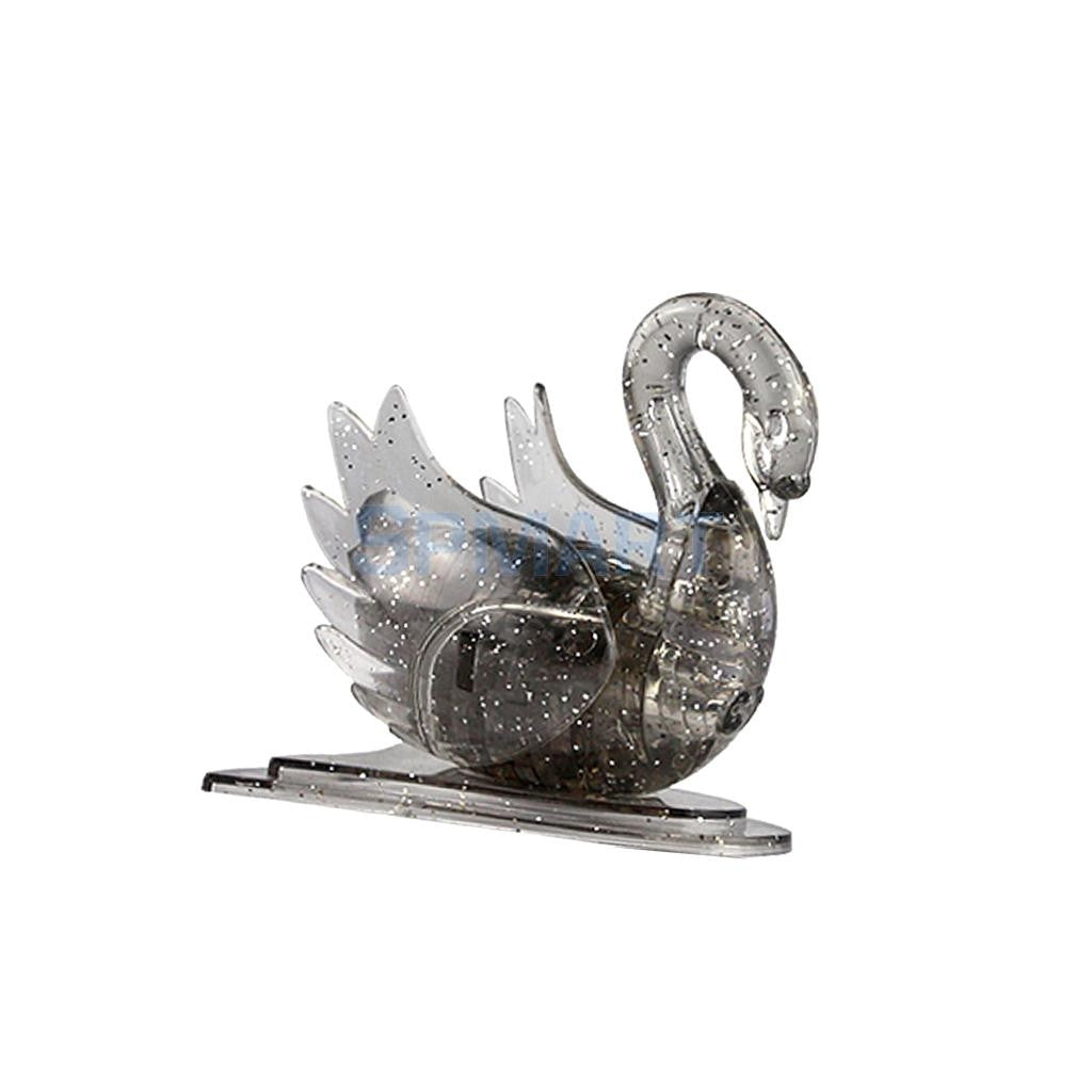 Crystal Puzzle 3D - Swan