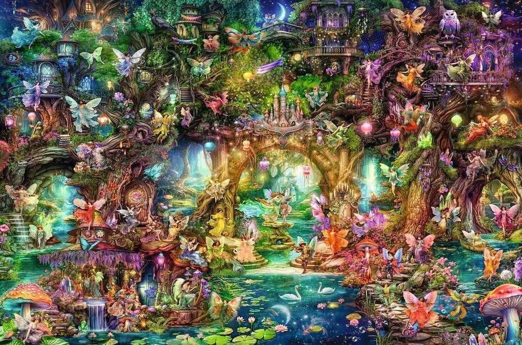 Ravensburger 4000pc - The Hidden World of Fairies Puzzle