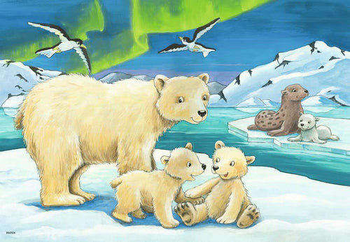 Ravensburger 2x12pc - Baby Safari Animals Puzzle