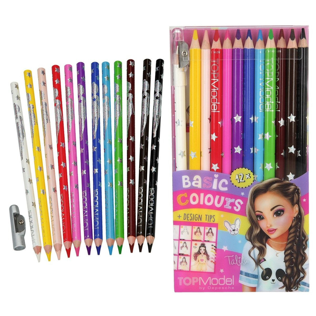 TOPModel - Set of 12 Colouring Pencils