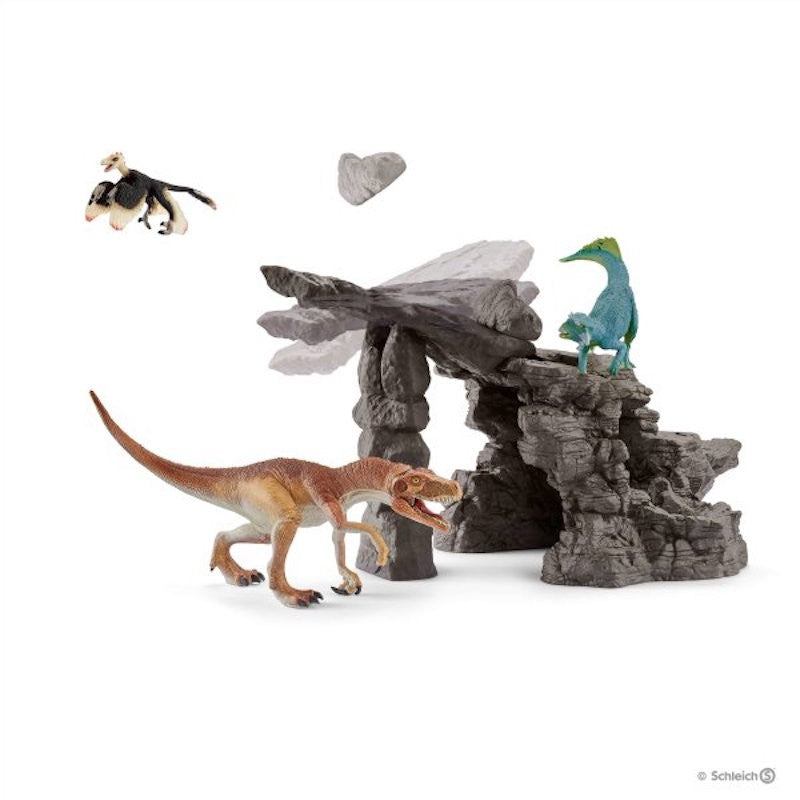 Schleich Dinosaurs - Dino Set with Cave 41461