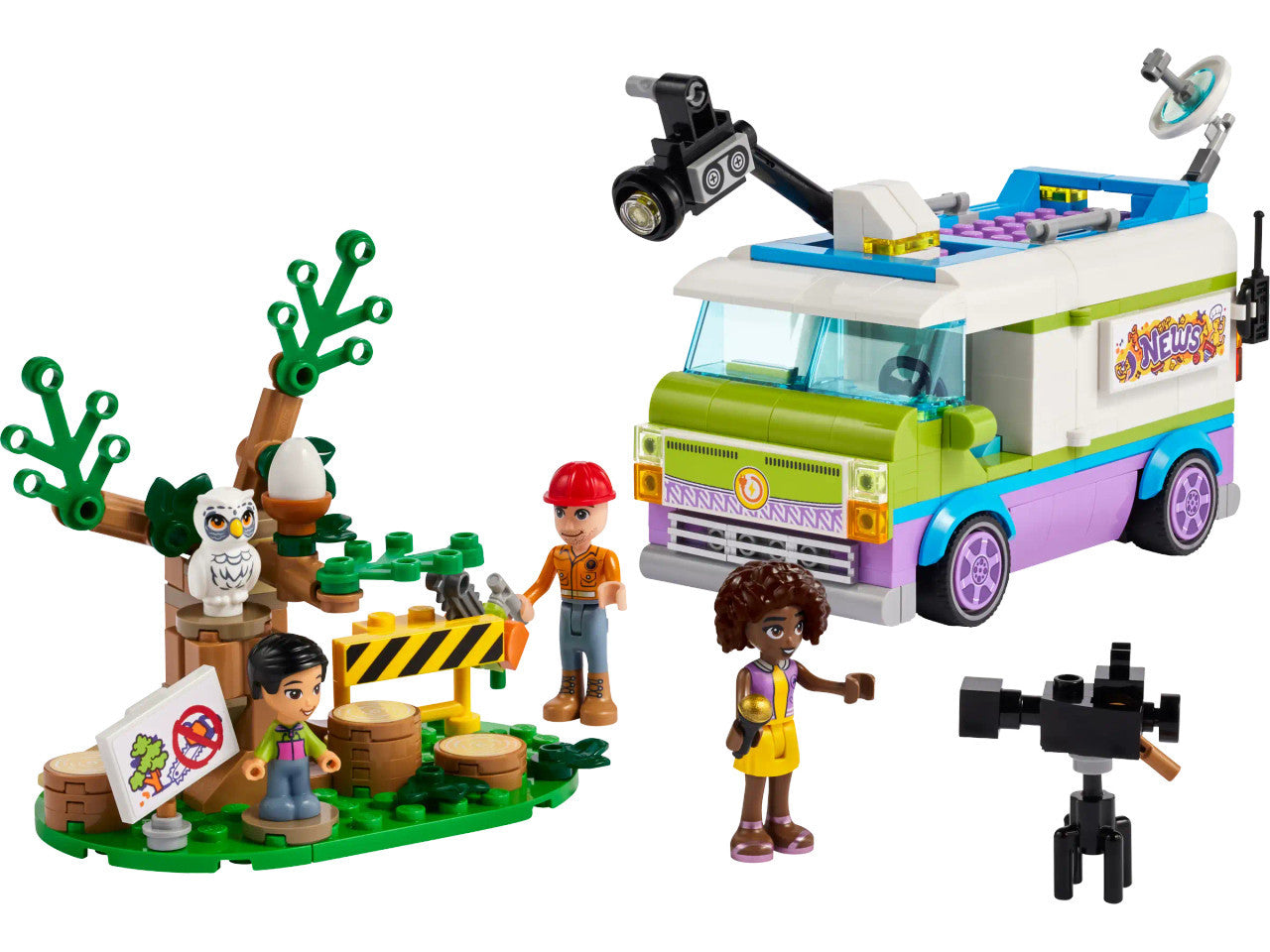 LEGO® Friends - Newsroom Van 41749**Slight Box marking**