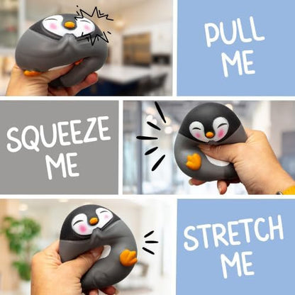 Zen-Guin Chill Out Squeeze Toy**Paint imperfection**
