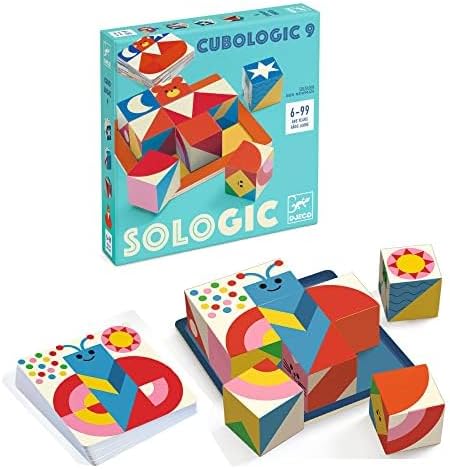 Djeco Cubologic 9 Cube Game with 30 Challenges product image 5