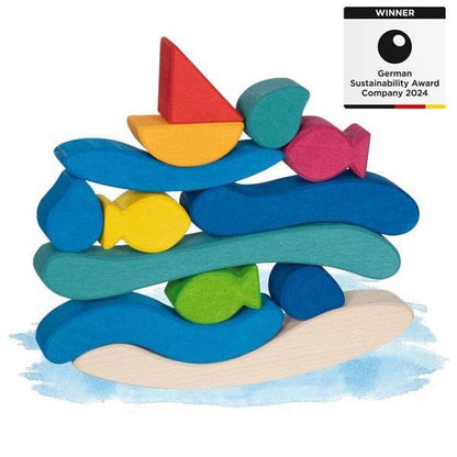 Goki Stacking Game, Water World