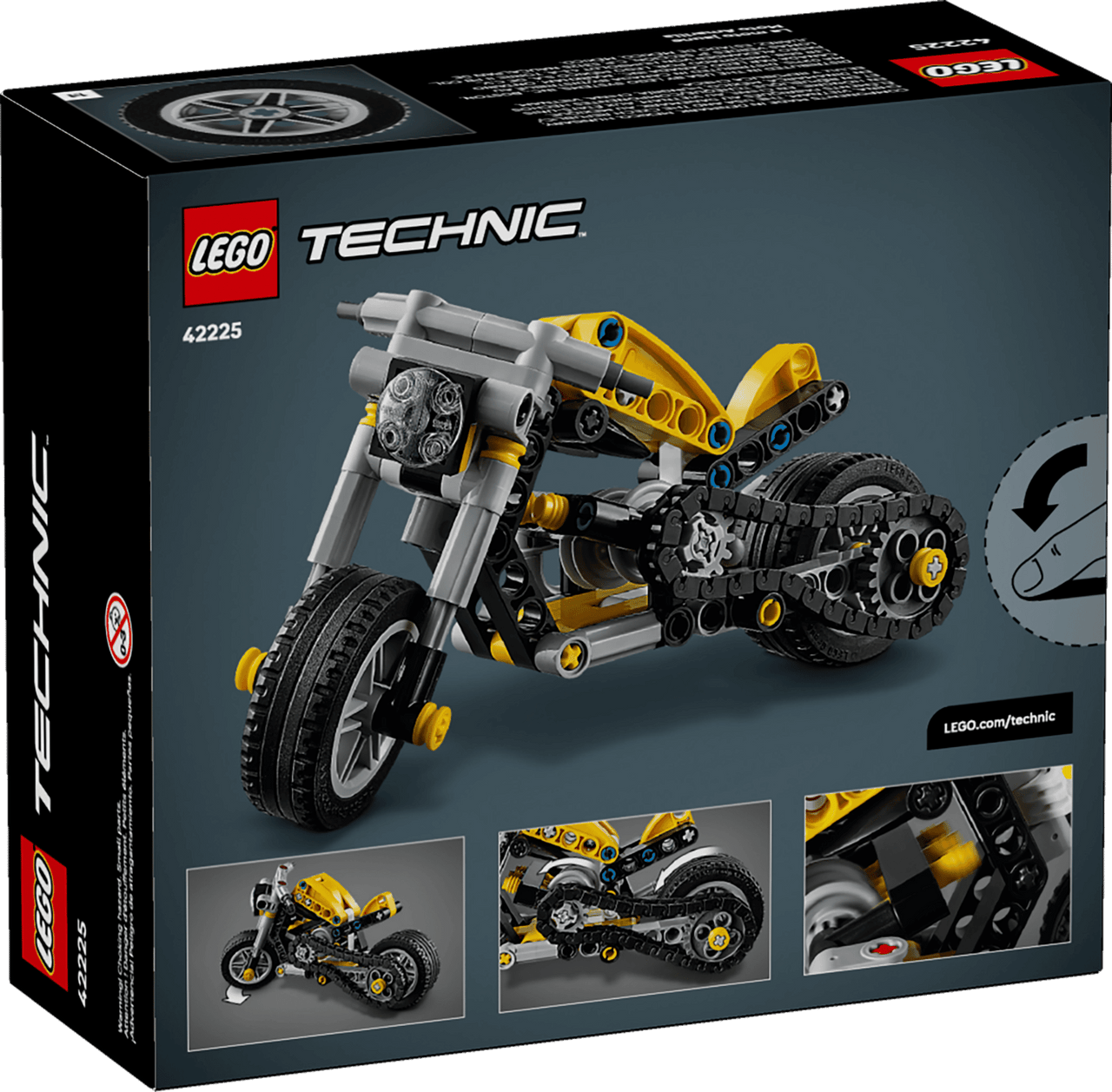 LEGO®Technic™ - Yellow Motorbike 42225