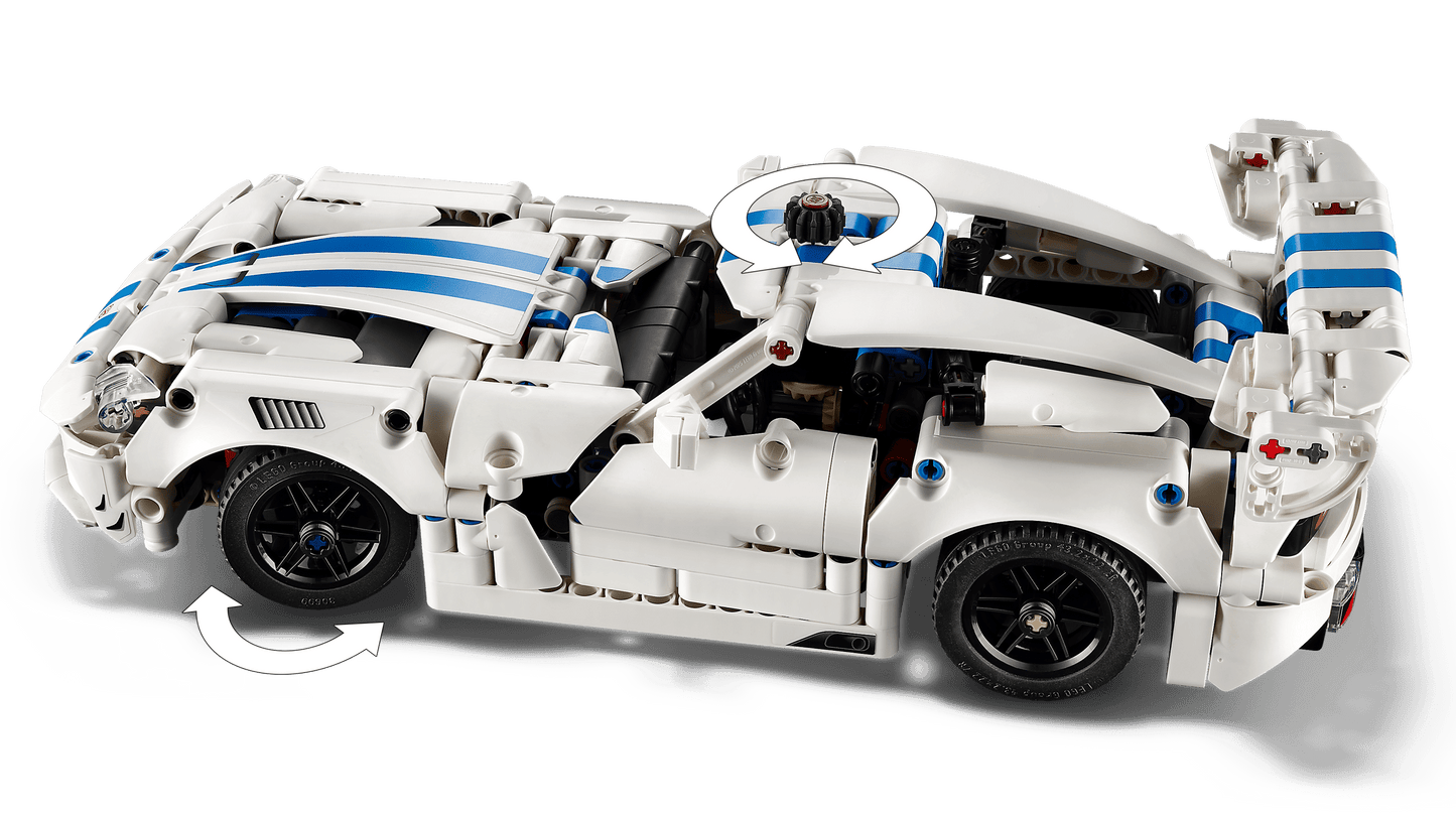 LEGO® Technic - Dodge Viper GTS-R Sports Car 42234