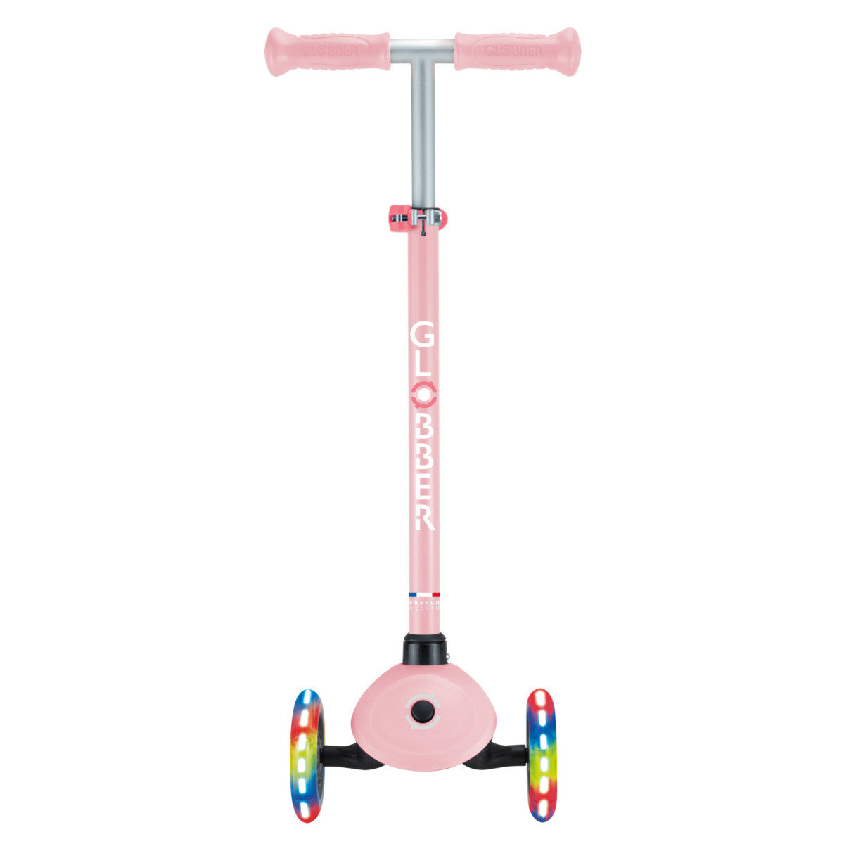 Globber - PRIMO Scooter with Lights - Pastel Pink