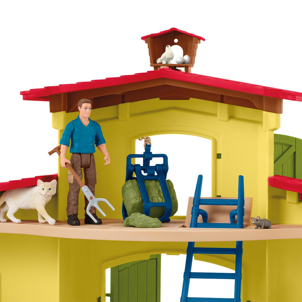 Schleich Farm Life -  Large Farm with Animals And Accessories 42605
