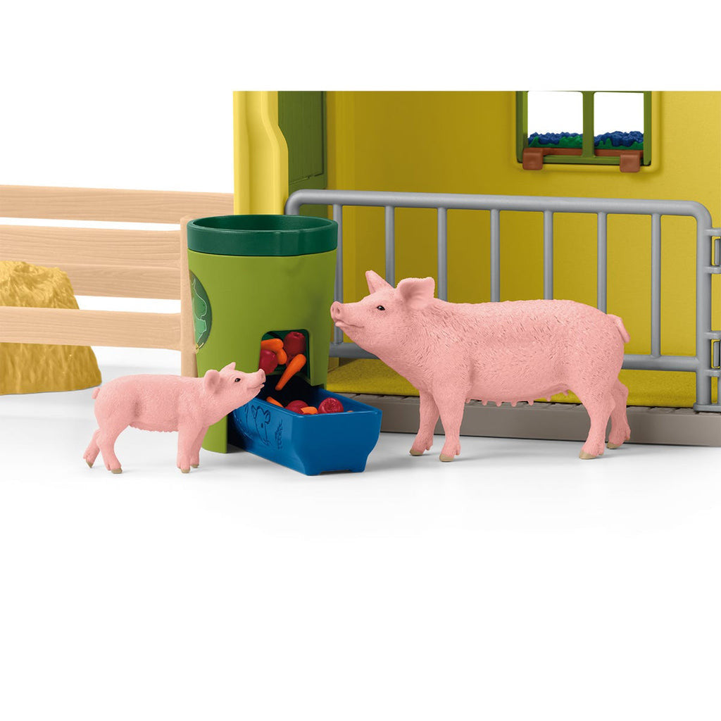 Schleich Farm Life -  Large Farm with Animals And Accessories 42605