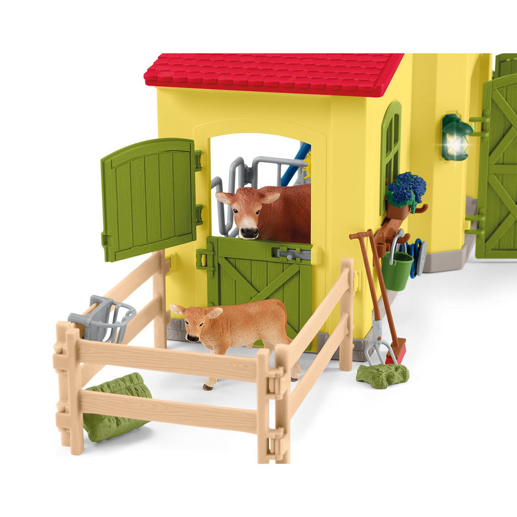 Schleich Farm Life -  Large Farm with Animals And Accessories 42605