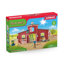 Schleich Farm Life -  Large Red Barn with Animals and Accessories 42606