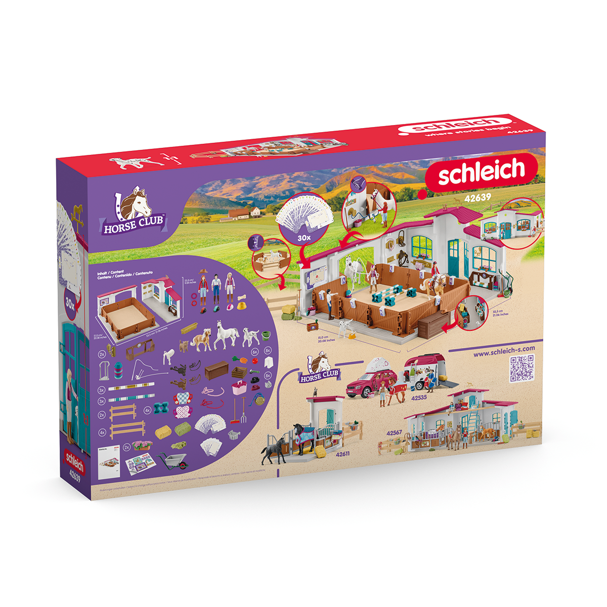 Schleich Horse Club - Riding Arena Peppertree 42639