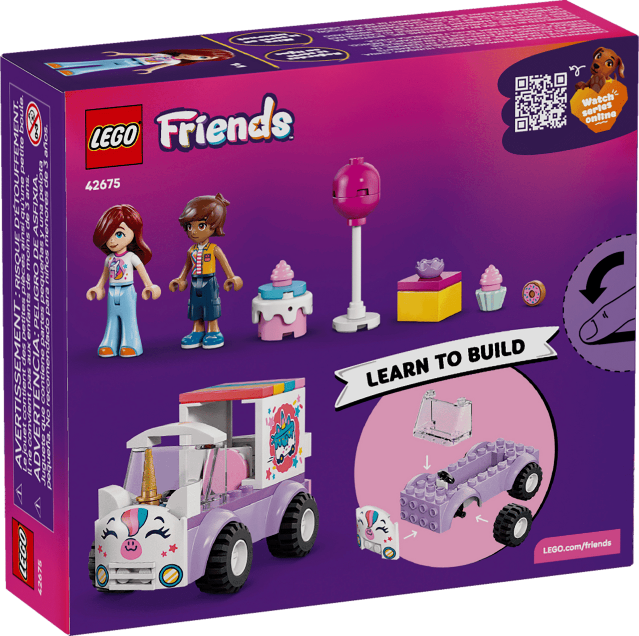 LEGO® Friends - Unicorn Cake Delivery Car 42675