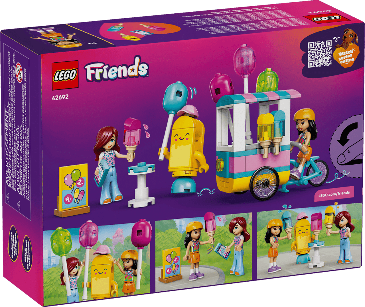 LEGO® Friends - Horse & Baby Foal Trailer 42695