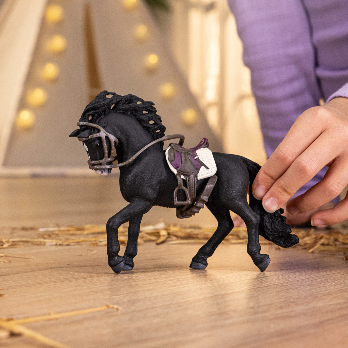 Schleich - Horse Club - Pura Raza Española Stallion with Saddle and Bridle 42707
