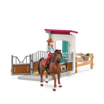 Schleich Horses - Horse Box with Hannah & Cayenne | 42710