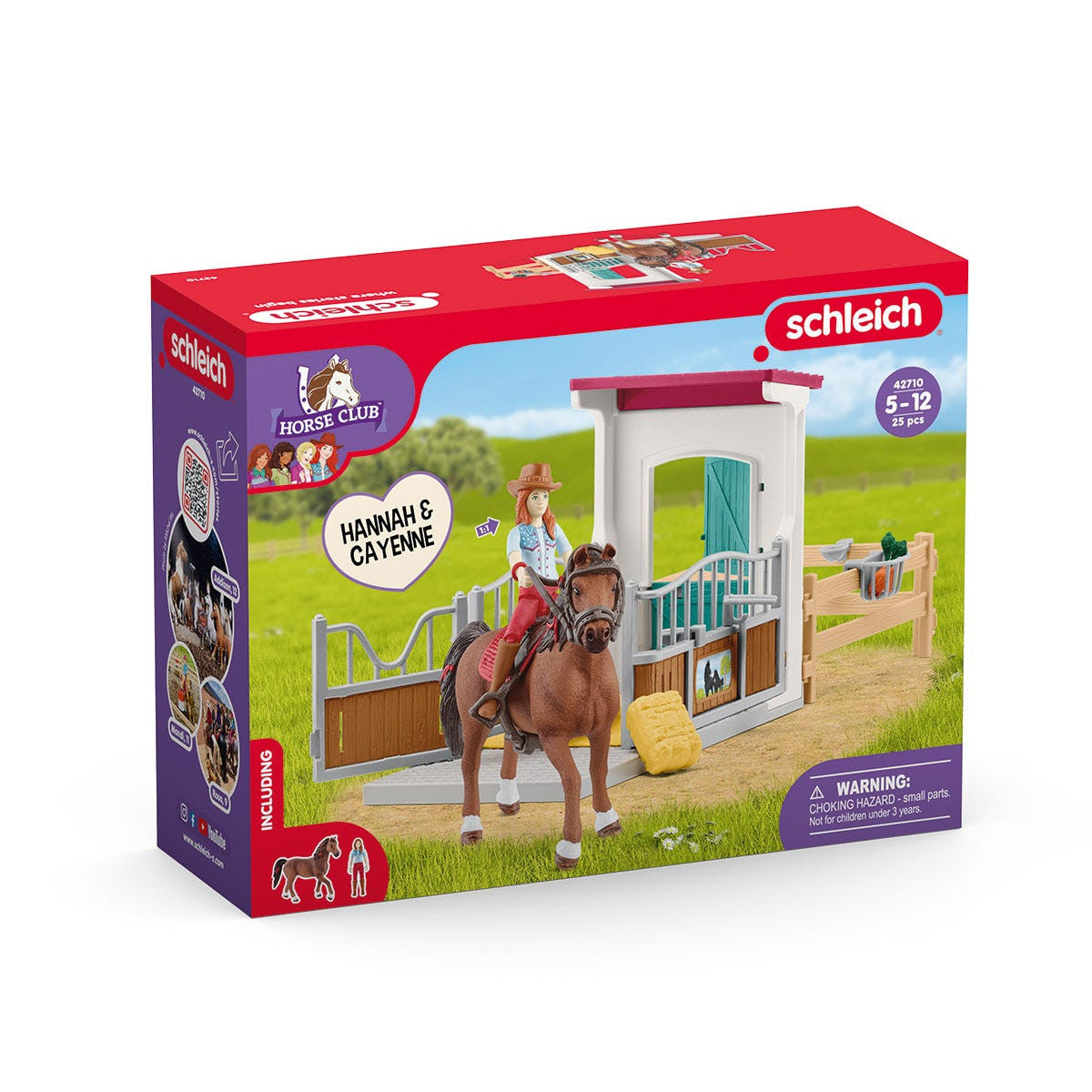 Schleich Horses - Horse Box with Hannah & Cayenne | 42710