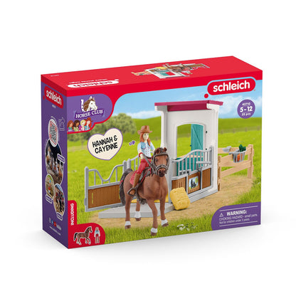 Schleich Horses - Horse Box with Hannah & Cayenne | 42710