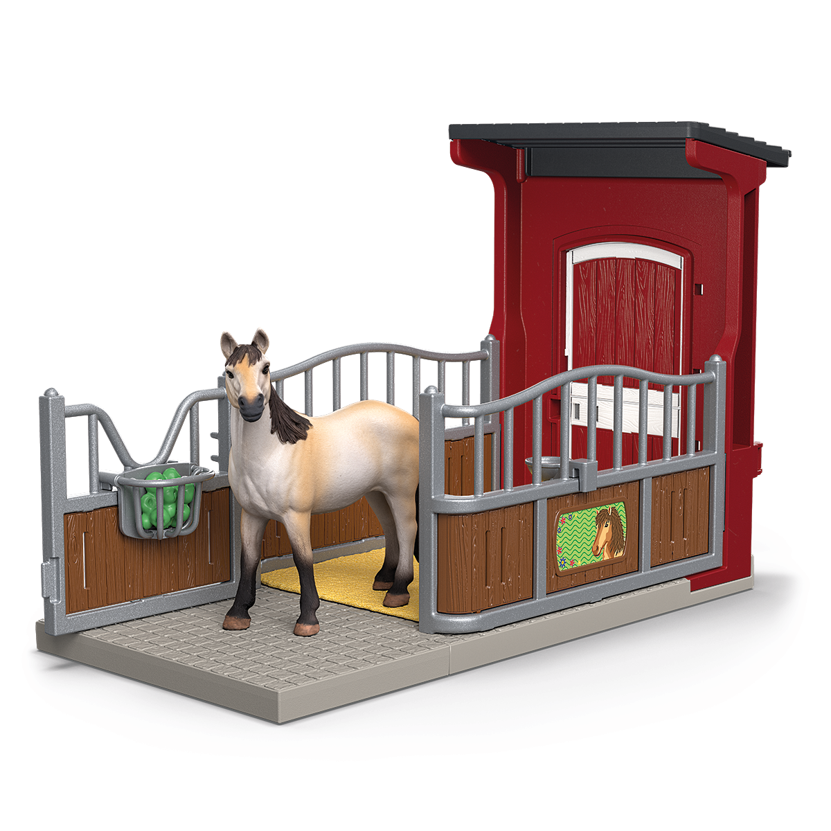 Schleich Farm World - Ponybox with Mustang Mare 42724