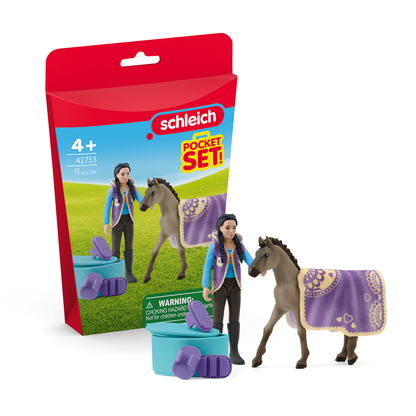 Schleich - Pocket Set - Beauty Set with Kim 42753