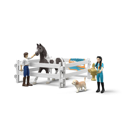 Schleich Horse Club - Kim's Vaulting Set 42799